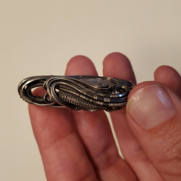 Moonstone Pendant--Beautiful Carved Moonstone - Picture 3 of 6